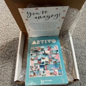 Artivo Blue Wall Collage Kit Aesthetic Pictures, 50 Set 4x6 inch beach decor